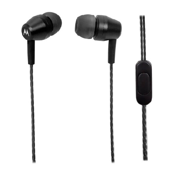 Audifonos Motorola Pace 200 In Ear Cable Manos Libre Negro