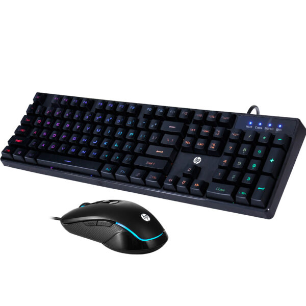 Combo Teclado y mouse HP Multimedia Membrana KM200