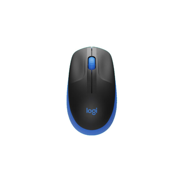 Mouse Logitech Inalambrico M190 Azul 3 botones