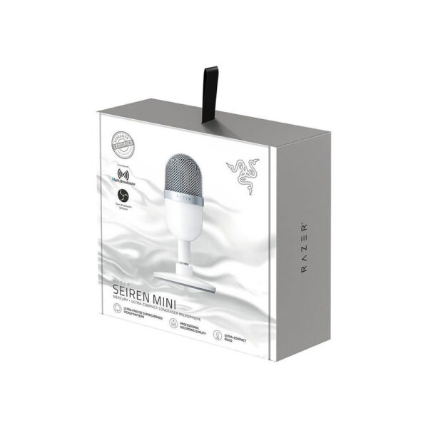 Microfono Gamer Razer Seiren Mini Ultra Blanco USB
