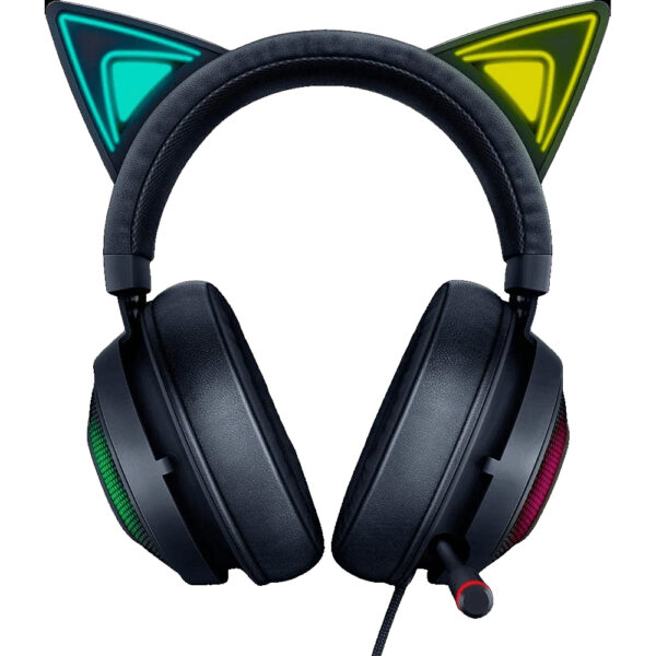 Audifonos Gamer Razer Kraken Kitty Chroma Negro USB