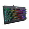 Teclado Gamer Redragon Dark Avenger Negro K568 RGB SW Red