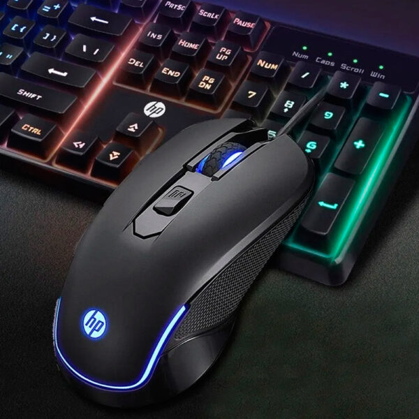Combo Teclado y mouse HP Multimedia Membrana KM200