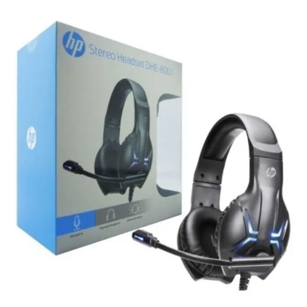 Audifono Gamer HP DHE-8001 On-Ear USB 3.5mm