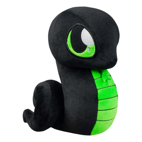 Peluche Razer Sneki Serpiente Color Negro y Verde