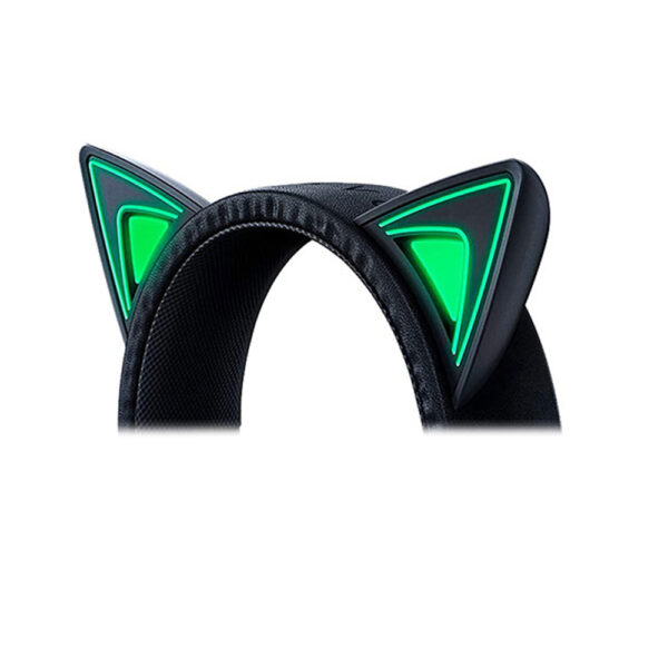 Accesorio para audifono Razer Orejas Kitty Green