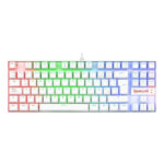 Teclado Gamer Redragon Kumara K552 Blanco Rgb SW Red