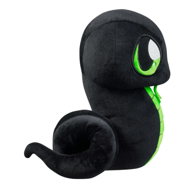 Peluche Razer Sneki Serpiente Color Negro y Verde