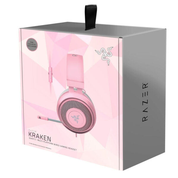 Audifono Gamer Razer Kraken Multi Oval Rosa