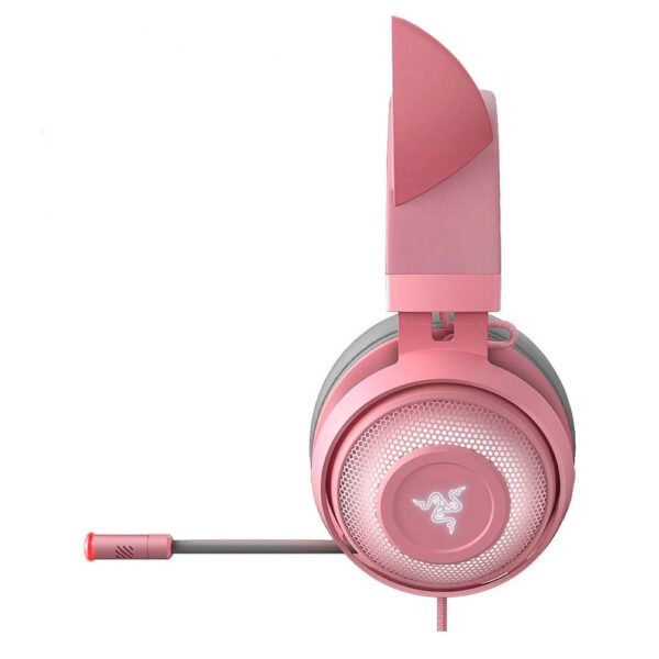 Audifonos Gamer Razer Kraken Kitty Chroma Rosado USB