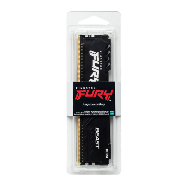 Memoria RAM Kingston Fury Beast 4GB DIMM DDR4 3200mhz