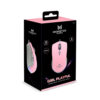 Mouse Gamer Monster Games Girl Playful Rosados 6400 DPI