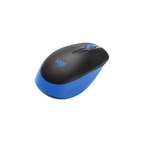 Mouse Logitech Inalambrico M190 Azul 3 botones