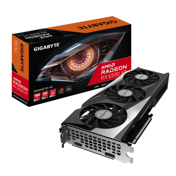 Tarjeta de Video Gigabyte 6500XT Gaming OC 4GB