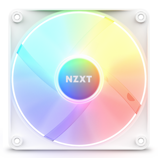 Pack 3 Fans NZXT F120RGB Core Blanco Controlador incluido