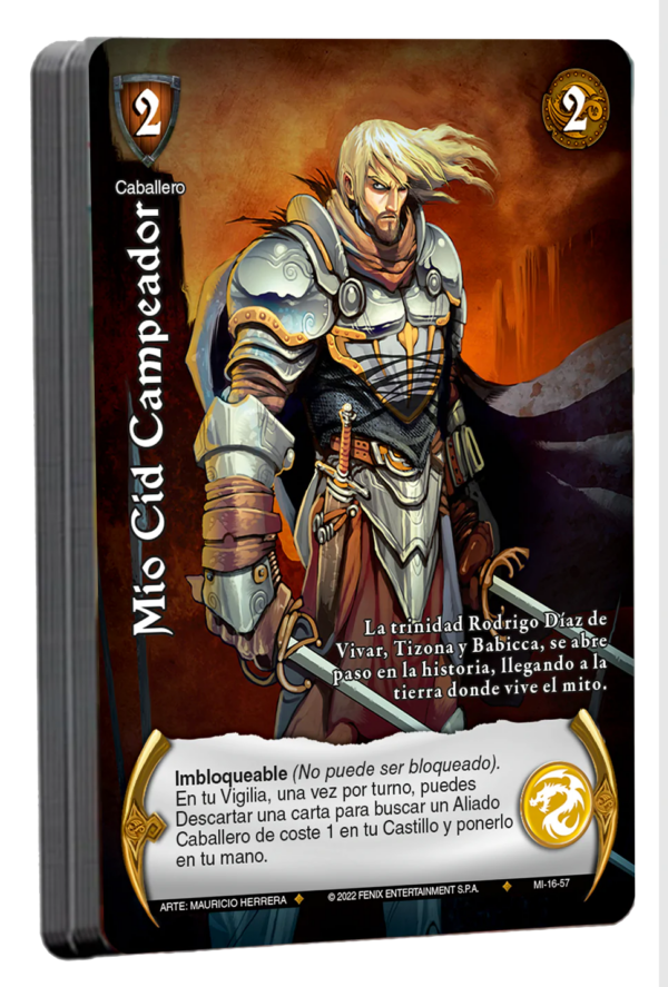 Mazo 30 cartas Furia Extendido - Caballero