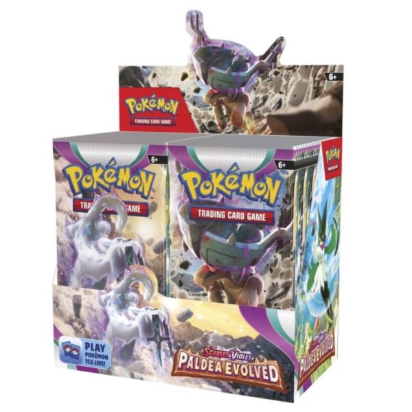 Pokemon Tcg Display 36 Sobres Paldea Evolved Booster ESPAÑOL