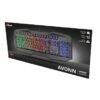 Teclado TRUST Alambrico Ilum GXT830RW