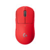 Mouse Gamer Logitech PRO X Superlight Inalambrico Rojo