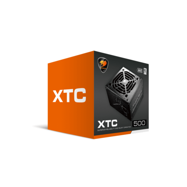 Fuente de poder Cougar 500W Xtc500 80+ Plus White