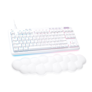 Teclado Gamer Logitech G713 c Reposamuñeca Blanco SW Tactile