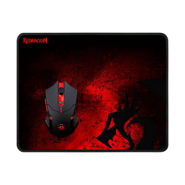 Kit Mousepad y Mouse Gamer Redragon Inalambrico M601WL-BA