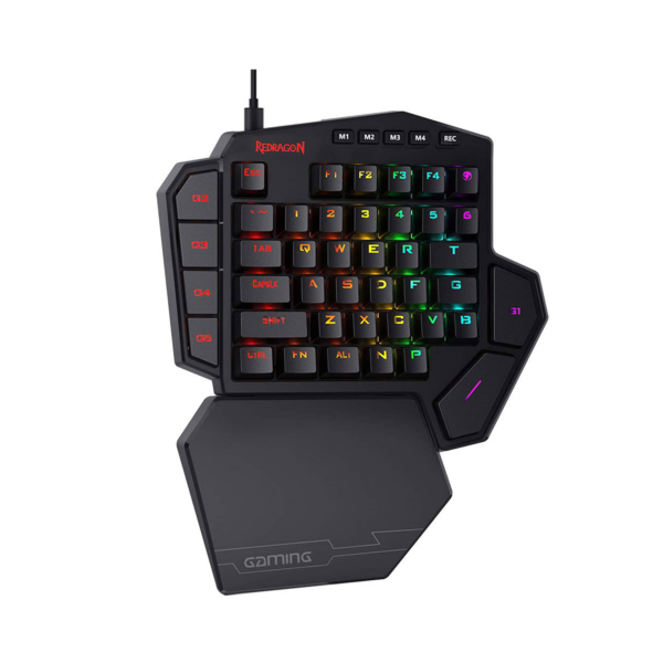 Teclado Gamer Redragon DITI K585 SW Outemu Blue RGB 1 mano