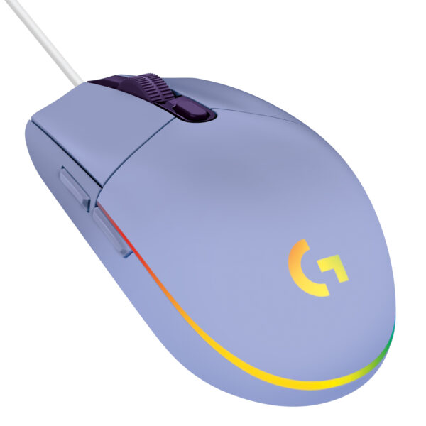 Mouse Gamer Logitech G203 Lightsync Rgb 8000 dpi Lila