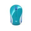 Mouse Logitech Mini M187 Refresh Celeste 1000dpi