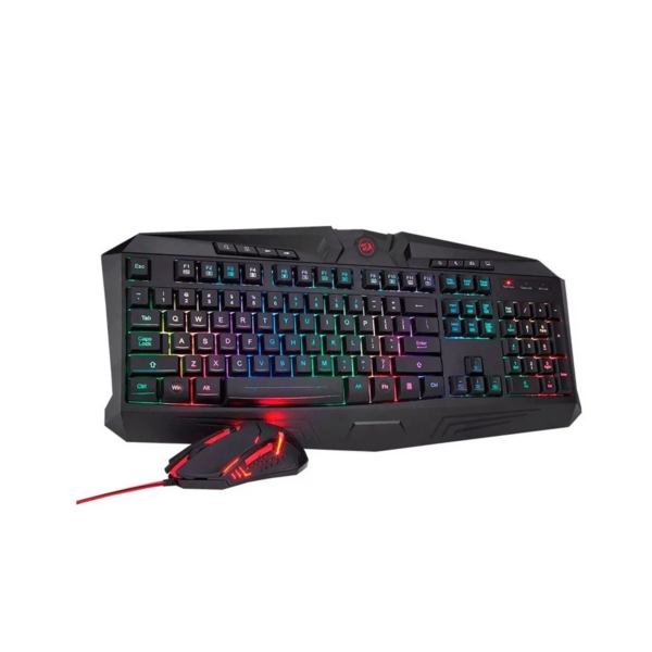 Kit Gamer Redragon 2 en 1 Teclado Harpe Mouse Centophorus