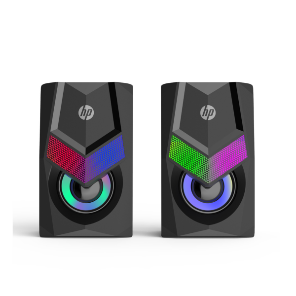 Parlantes Gamer HP RGB DHE-6000 Jack 3,5mm + USB