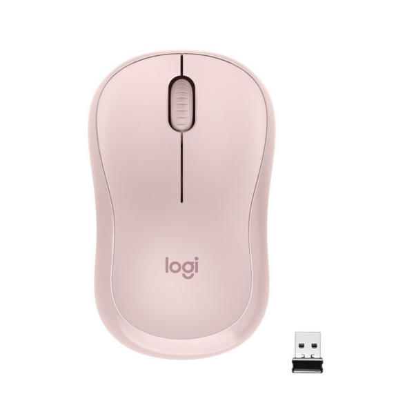 Mouse Logitech M220 Silencioso Inalambrico 3 botones Rosa