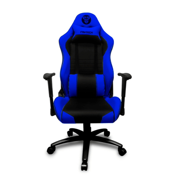 Silla Gamer Fantech GC 182 Alpha Blue Apoyabrazos 3d