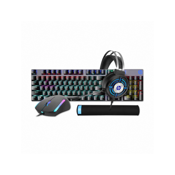 Combo Gamer Profesional HP GM3000 Negro USB 2.0