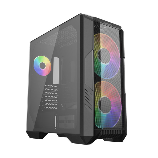 Gabinete Cooler Master HAF 500 Black 4 Fans E-ATX