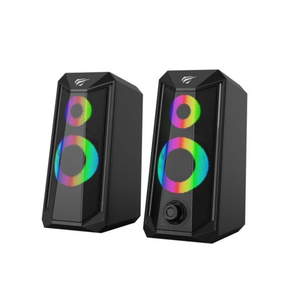 Parlantes Gamer Gamenote SK202 RGB Jack 3.5mm