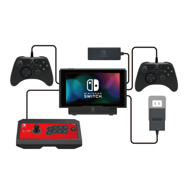 Soporte para Nintendo Switch Hori Multipuertos USB