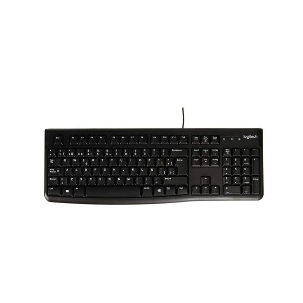 Teclado Logitech K120 Alambrico Negro