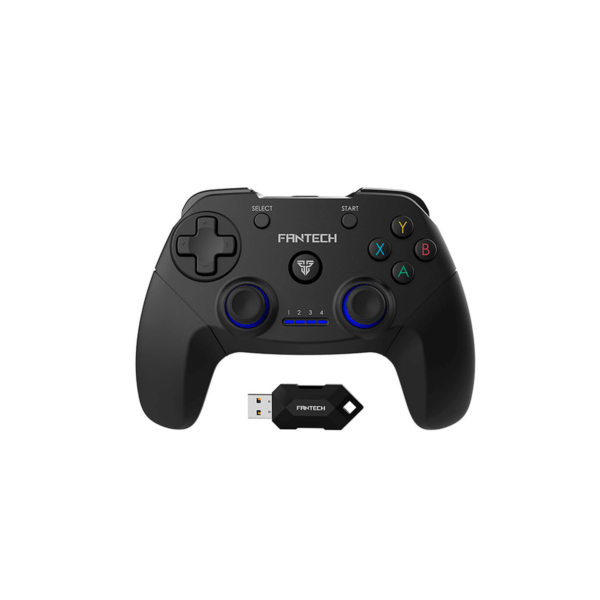 Control Gamer Fantech Revolver Inalambrico WGP12 Negro