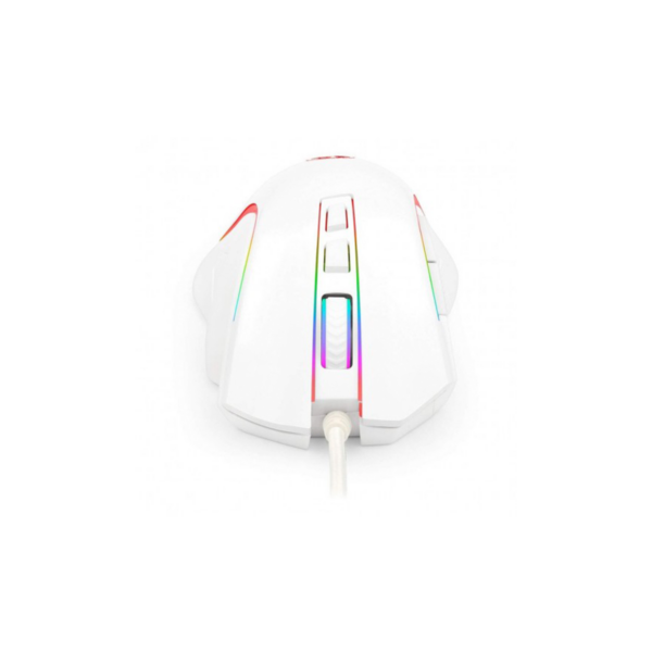 Mouse Gamer Redragon Griffin RGB M607W Blanco 7200 DPI