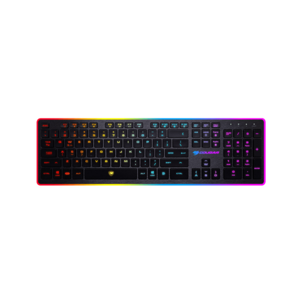 Teclado Gamer Cougar VANTAR Scissor Membrana RGB