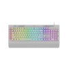 Teclado Gamer Membrana Shiva K512w Rgb Blanco Redragon