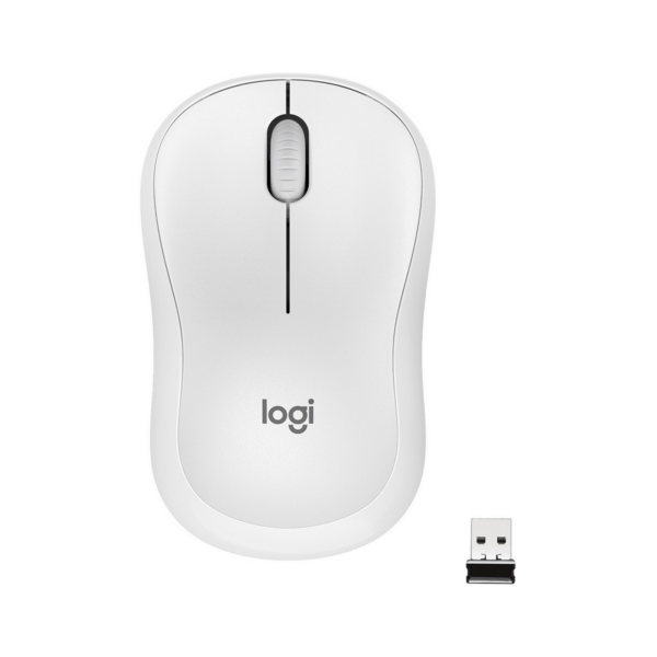 Mouse Logitech M220 Silencioso Inalambrico 3 botones Blanco