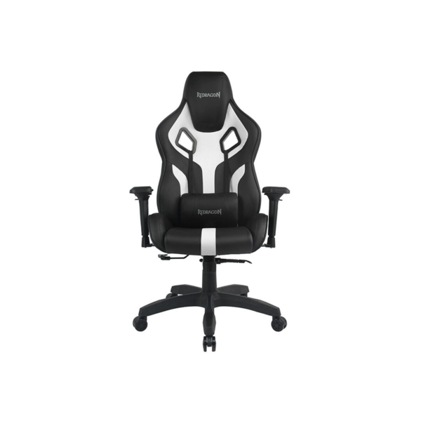 Silla Gamer Redragon Capricornius Blanca Apoyabrazos 3d