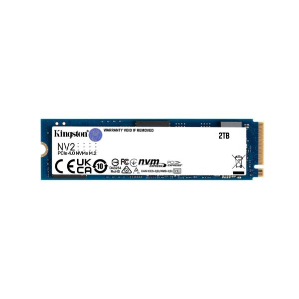 Disco Duro SSD Kingston NV2 M.2 2TB PCie 4.0