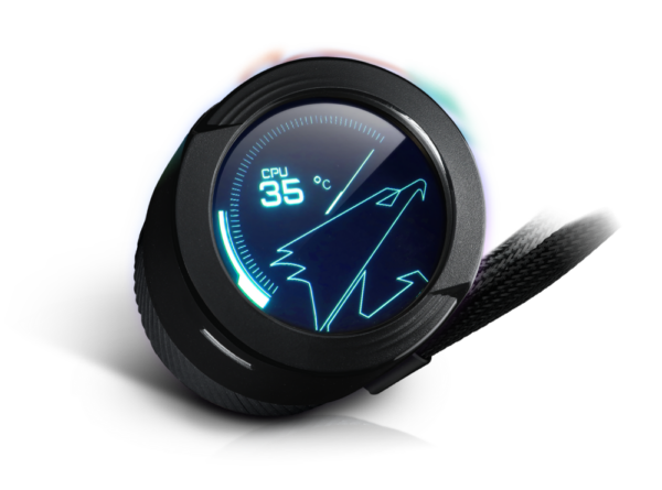 Refrigeración Líquida AORUS Waterforce X 360mm Pantalla LED