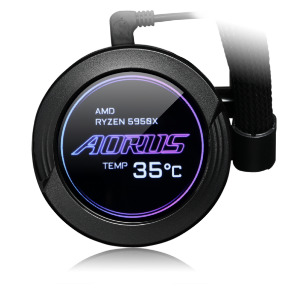 Refrigeración Líquida AORUS Waterforce X 360mm Pantalla LED