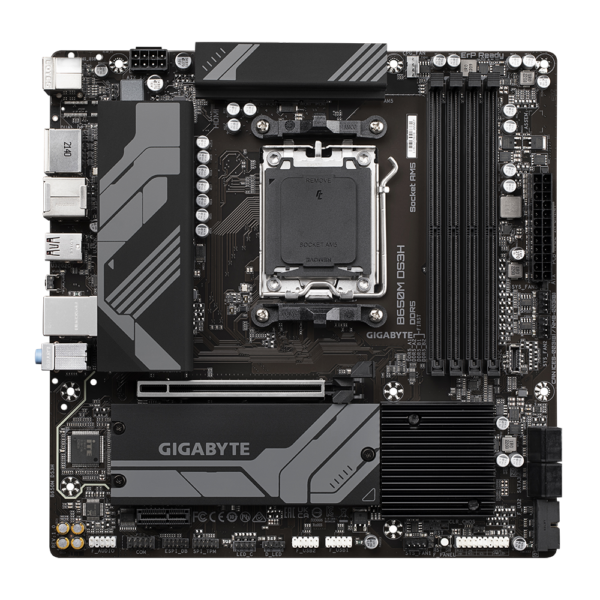 Placa Madre Gigabyte B650M DS3H AMD AM5 DDR5