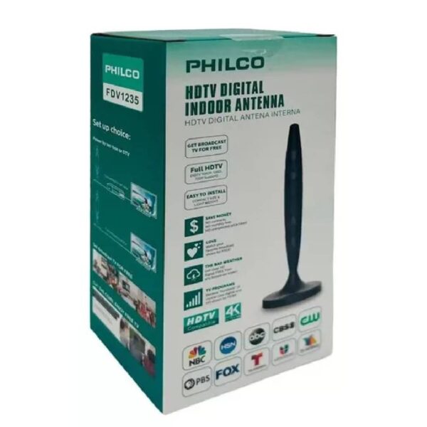 Antena HDVT Digital Philco 4K FDV1235