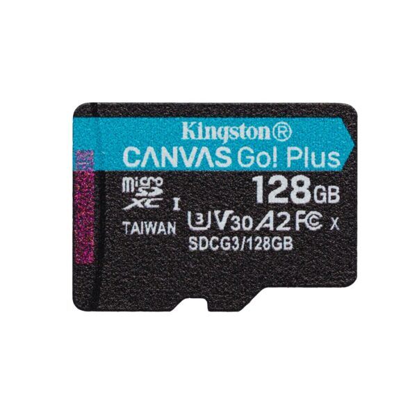 Tarjeta de Memoria Kingston Canvas Go! Plus microSDXC 128 GB